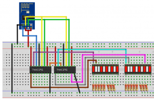 ESP-01 port expansion • Wolles Elektronikkiste