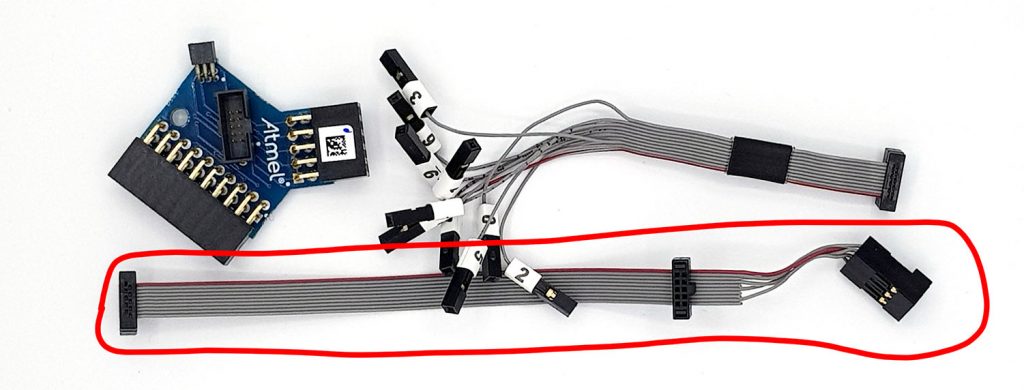 Kabel und Adapter des Full Kit