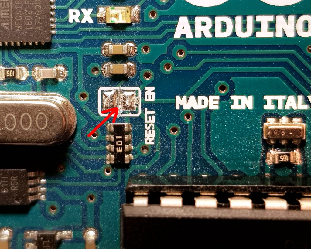 Debugging für den Arduino erfordert einen kleinen Schnitt. 