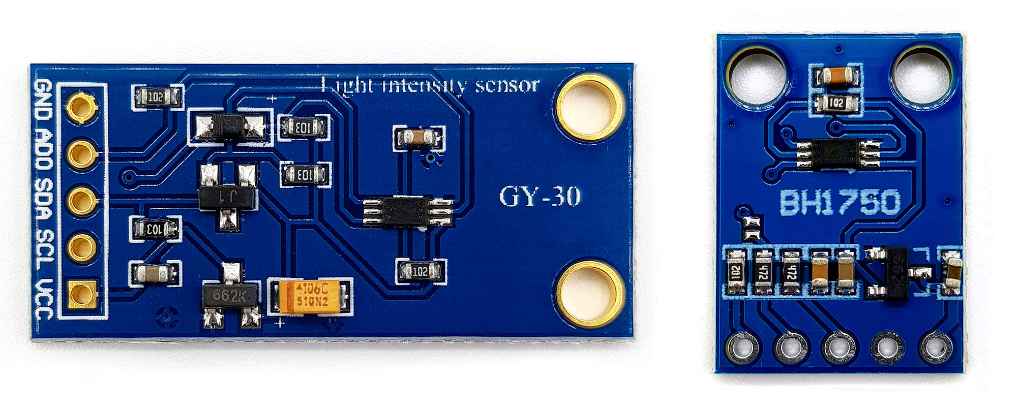 ketcher regeringstid Overlegenhed BH1750FVI (GY-30, 302) ambient light sensor • Wolles Elektronikkiste