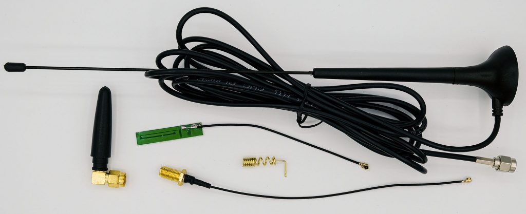 Antennas and antenna adapters for the SIM800L module