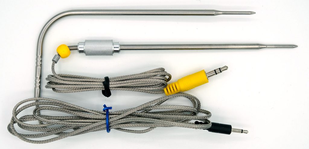 Various temperature probes for the wireless BBQ thermometer