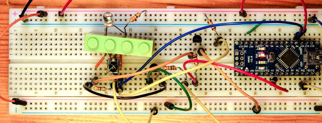 A view on the breadboard