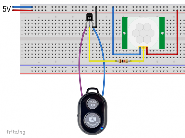 Signal Remote Shutter Remote shutter for smartphones • Wolles Elektronikkiste