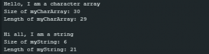 Character Arrays vs. Strings • Wolles Elektronikkiste