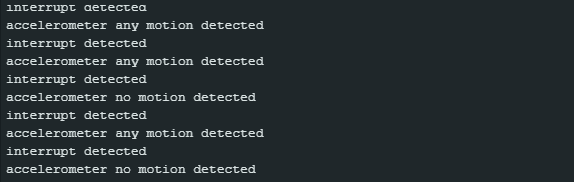 BNO055 - Ausgabe von bosch_lib_interrupt.ino