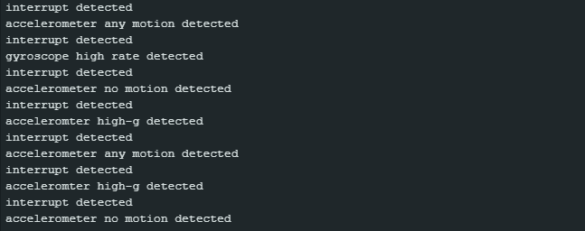 BNO055 - Ausgabe Ausgabe interrupt.ino / DFRobot lib